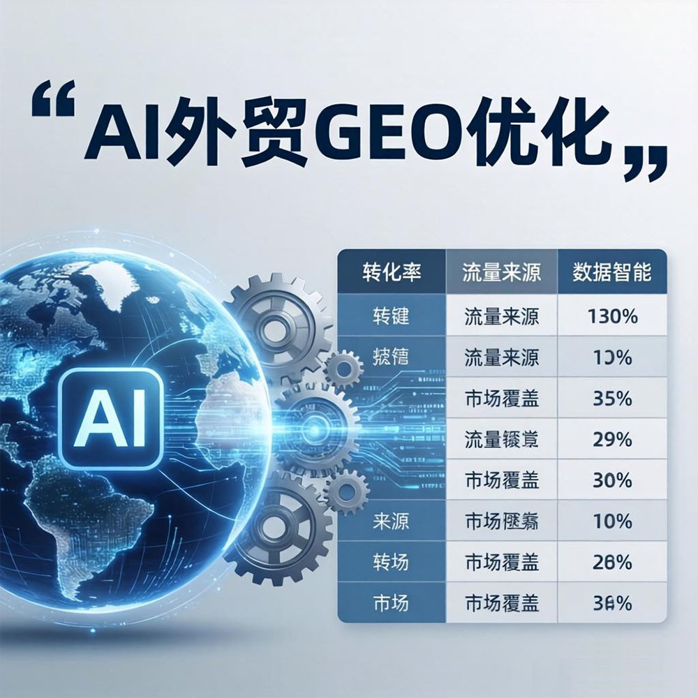 AI赋能，流量破局：东莞外贸企业的GEO优化与AI建站新征程